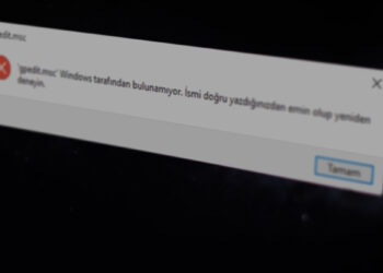 Gpedit.msc Windows Tarafından Bulunamıyor Hatası Çözümü