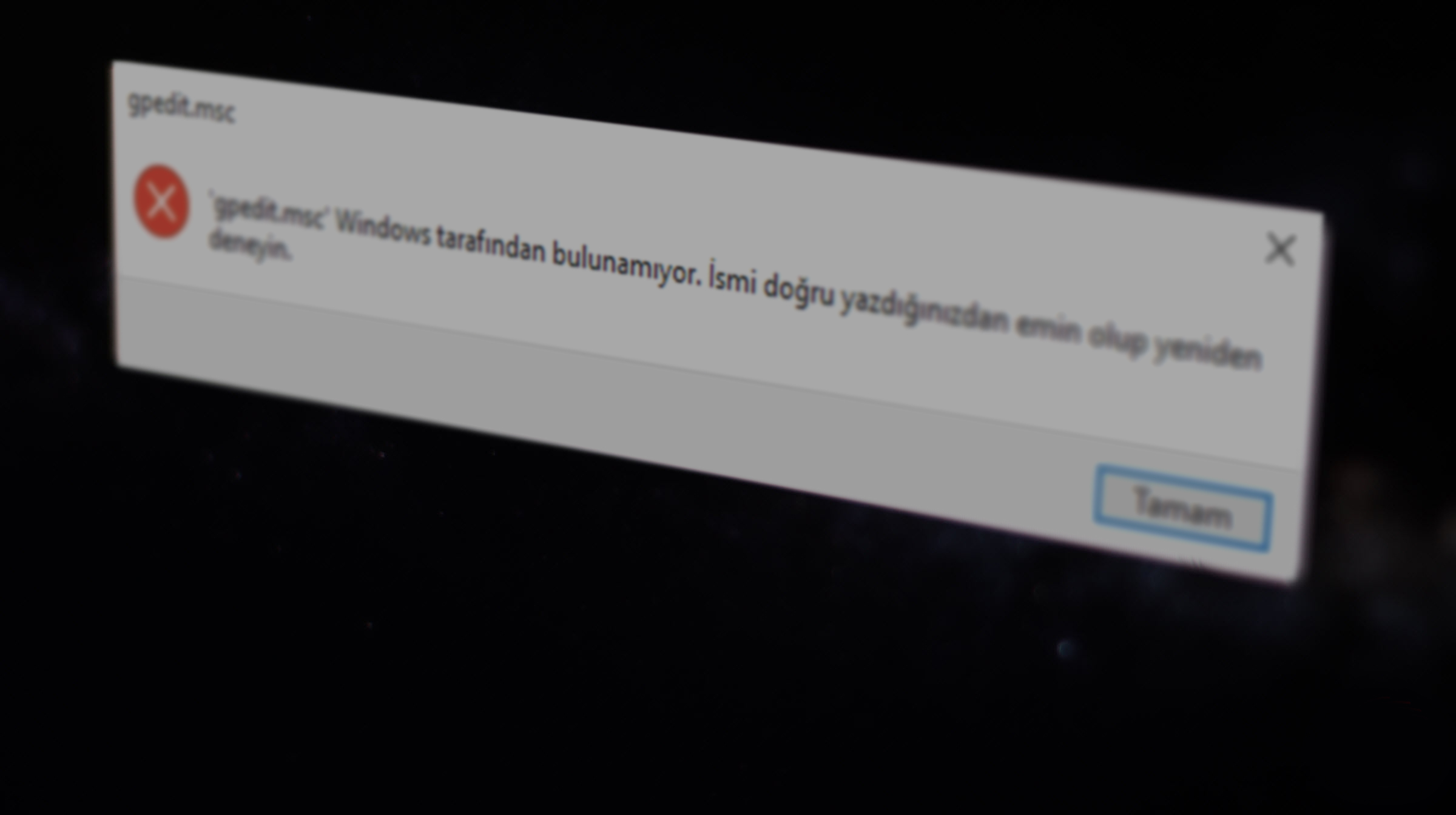 Gpedit.msc Windows Tarafından Bulunamıyor Hatası Çözümü