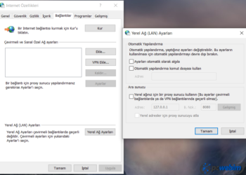 "Uzak Aygıt Veya Kaynak Bağlantıyı Kabul Etmeyecek" Hatası Çözümü